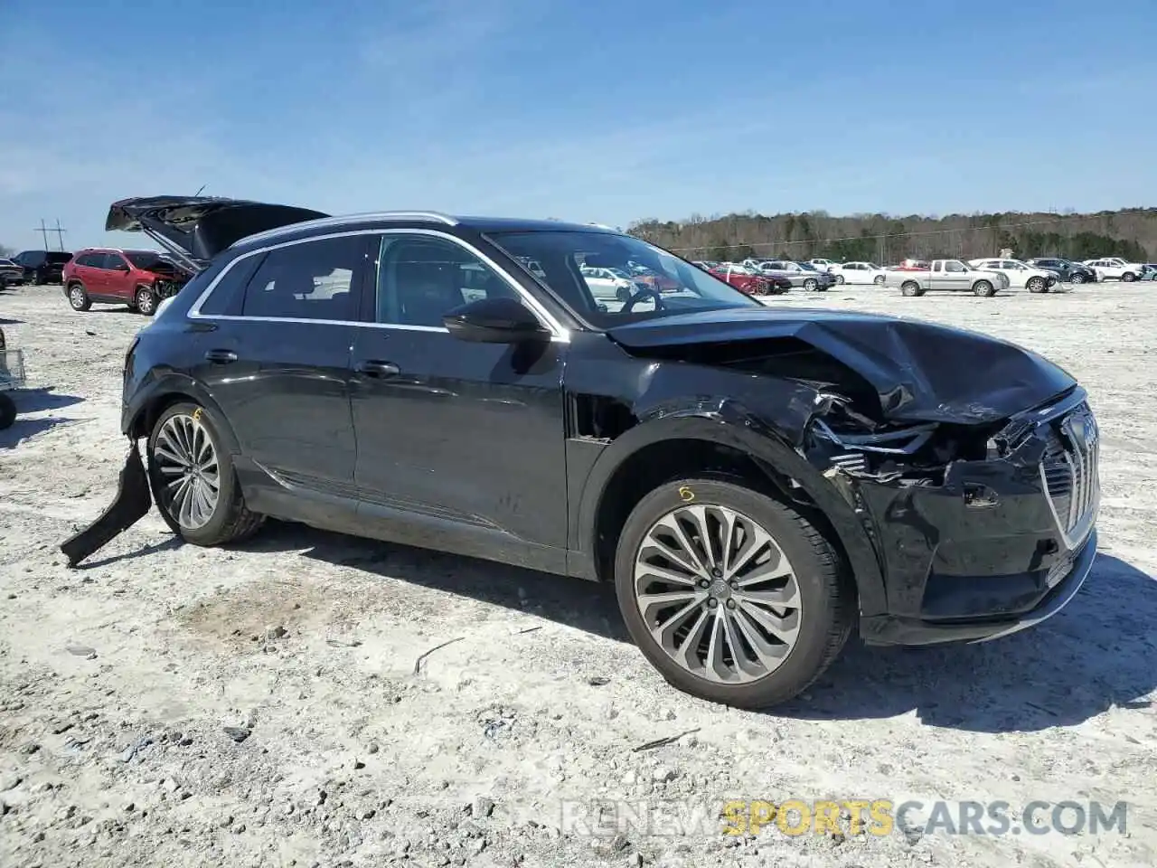 4 Photograph of a damaged car WA1VAAGE6KB021561 AUDI E-TRON 2019