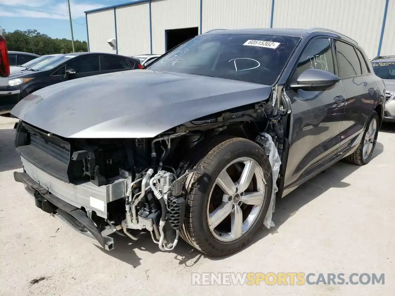 2 Photograph of a damaged car WA1VAAGE7KB017339 AUDI E-TRON 2019