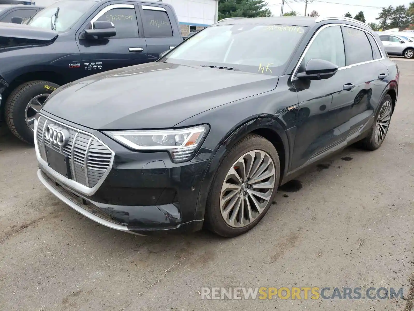 2 Photograph of a damaged car WA1VAAGE8KB005913 AUDI E-TRON 2019