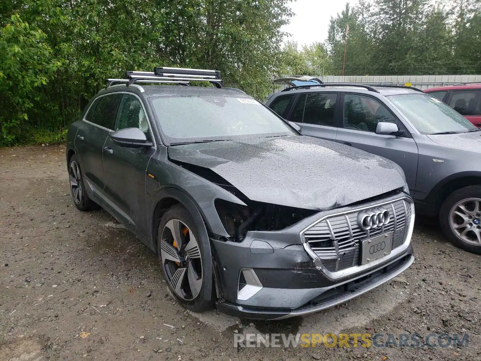 1 Photograph of a damaged car WA1VAAGE8KB006768 AUDI E-TRON 2019