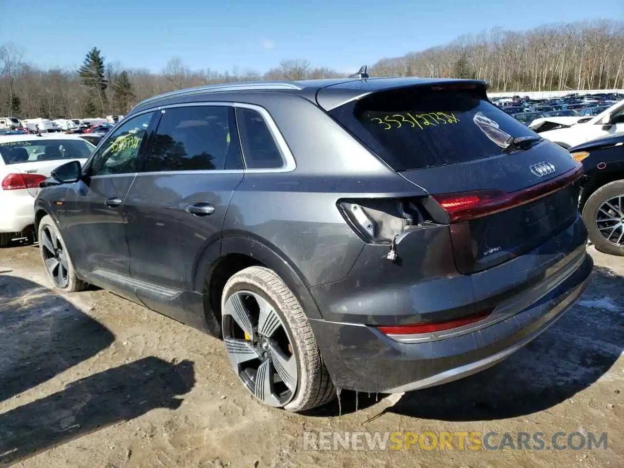 3 Photograph of a damaged car WA1VAAGE9KB006052 AUDI E-TRON 2019