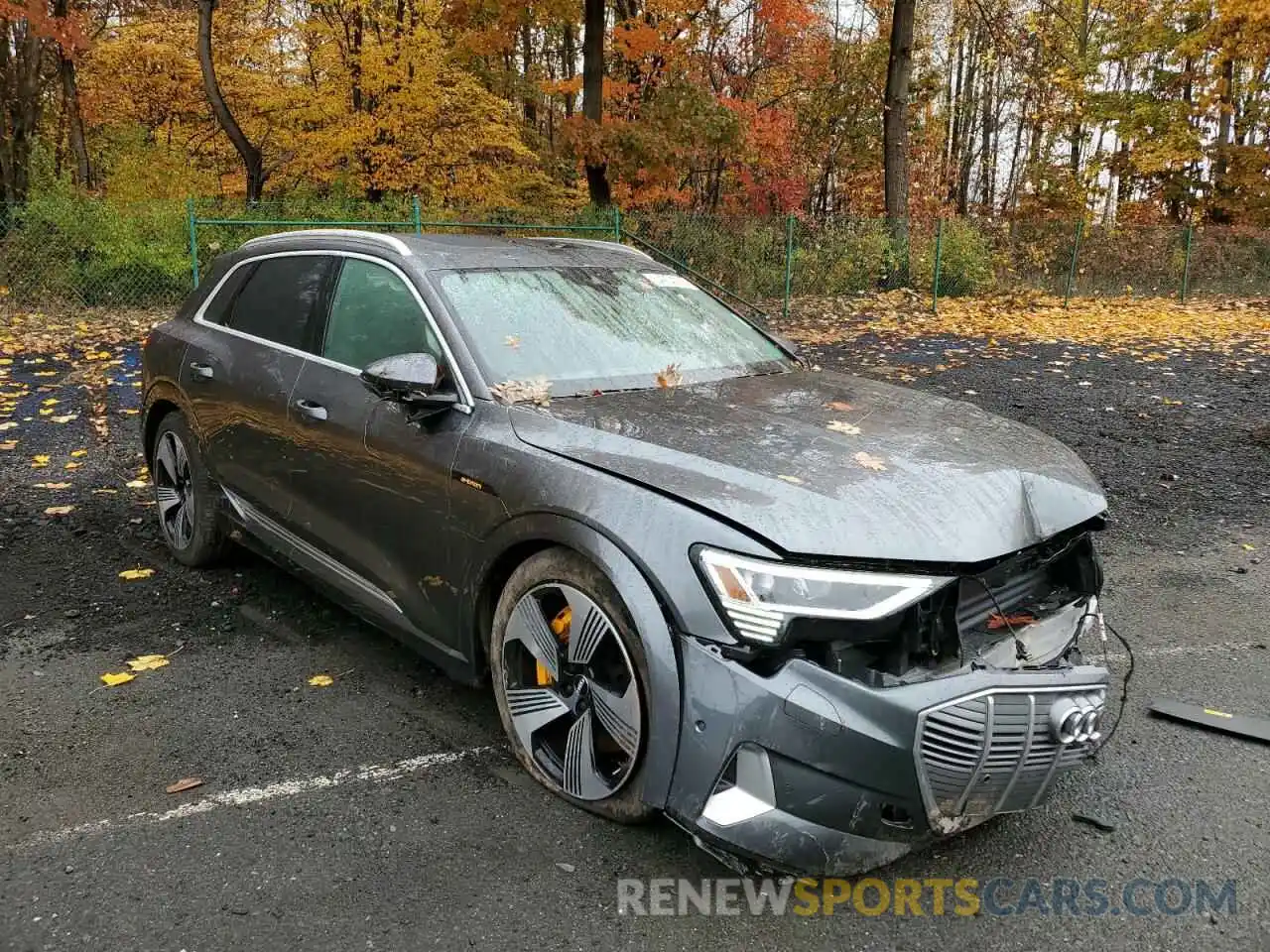 1 Photograph of a damaged car WA1VAAGE9KB006536 AUDI E-TRON 2019