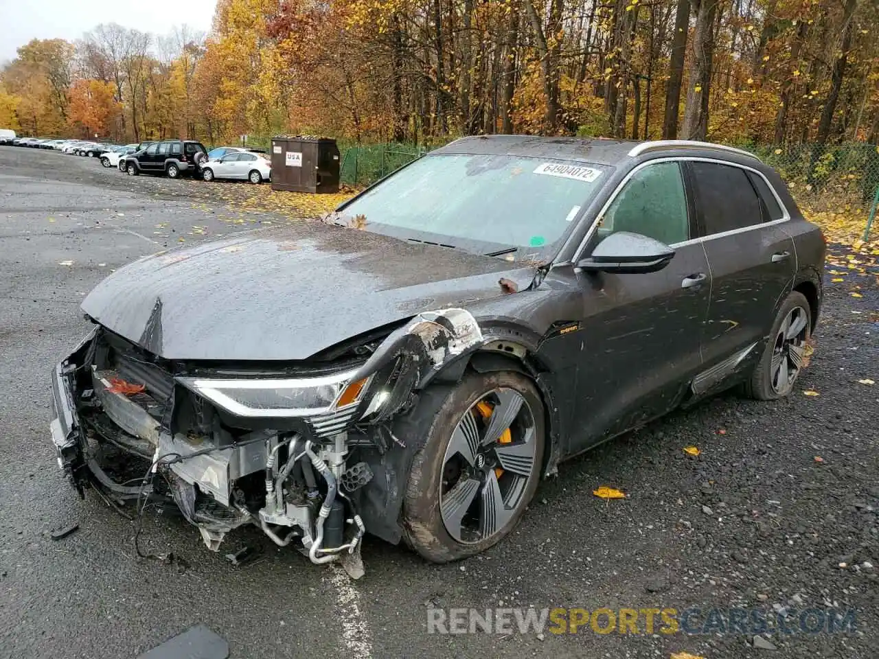 2 Photograph of a damaged car WA1VAAGE9KB006536 AUDI E-TRON 2019