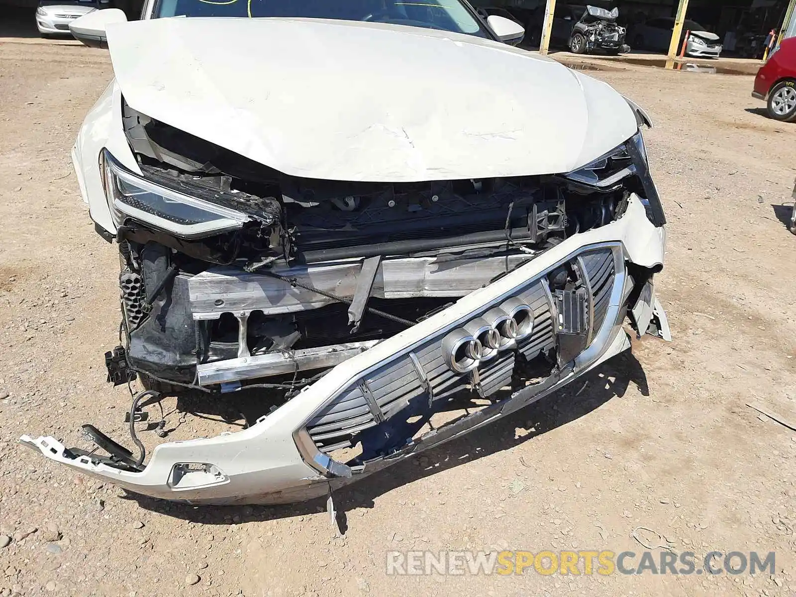 9 Photograph of a damaged car WA1VAAGE9KB023997 AUDI E-TRON 2019