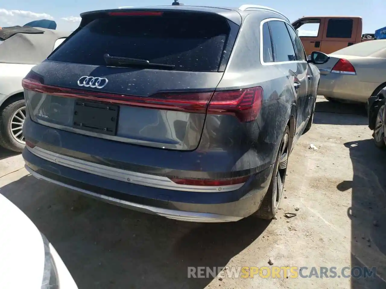 4 Photograph of a damaged car WA1VAAGEXKB007114 AUDI E-TRON 2019