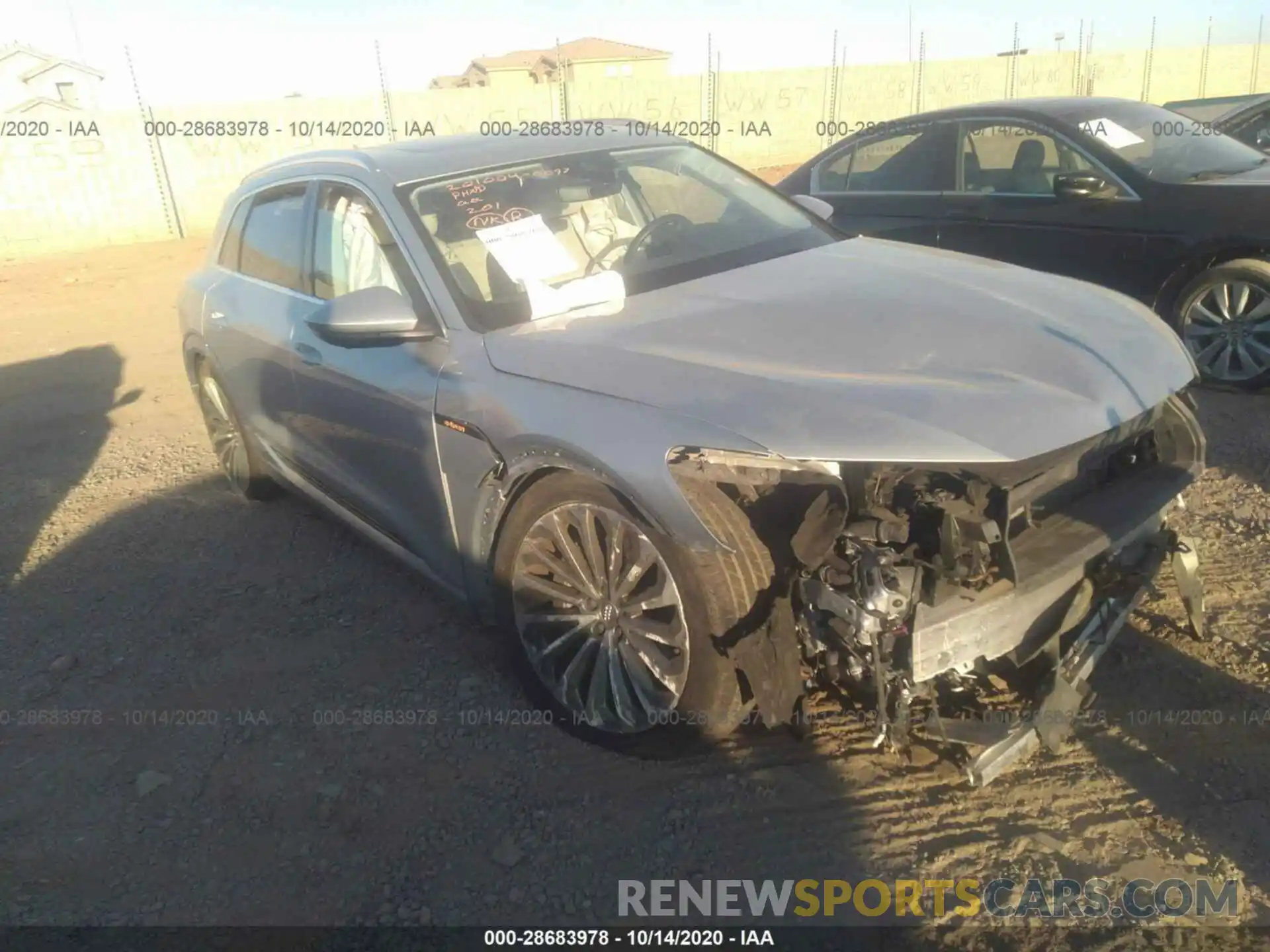 1 Photograph of a damaged car WA1VAAGEXKB009770 AUDI E-TRON 2019