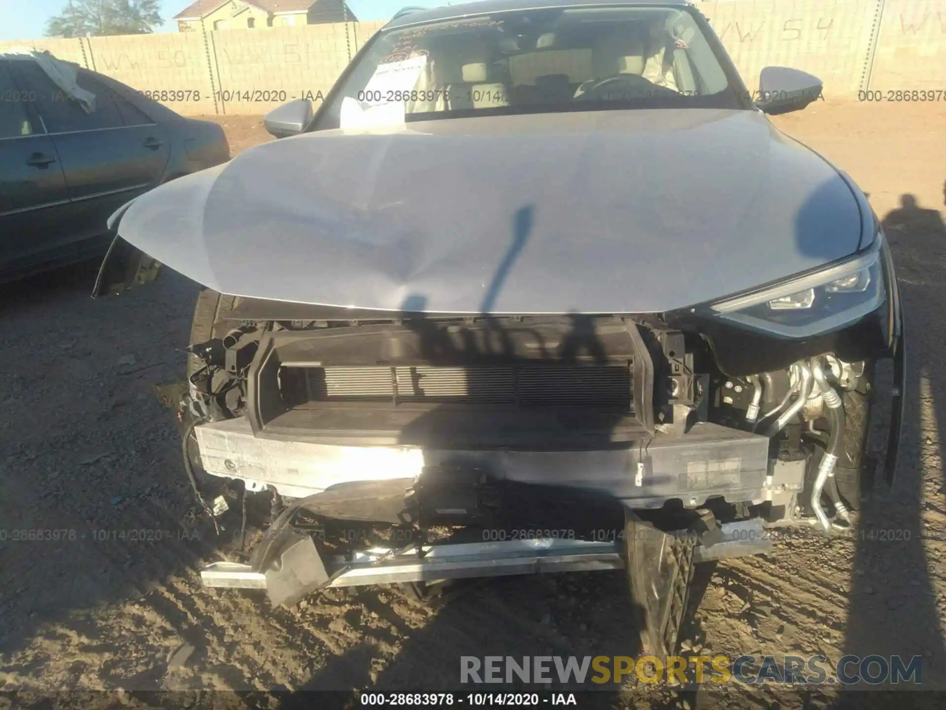 6 Photograph of a damaged car WA1VAAGEXKB009770 AUDI E-TRON 2019