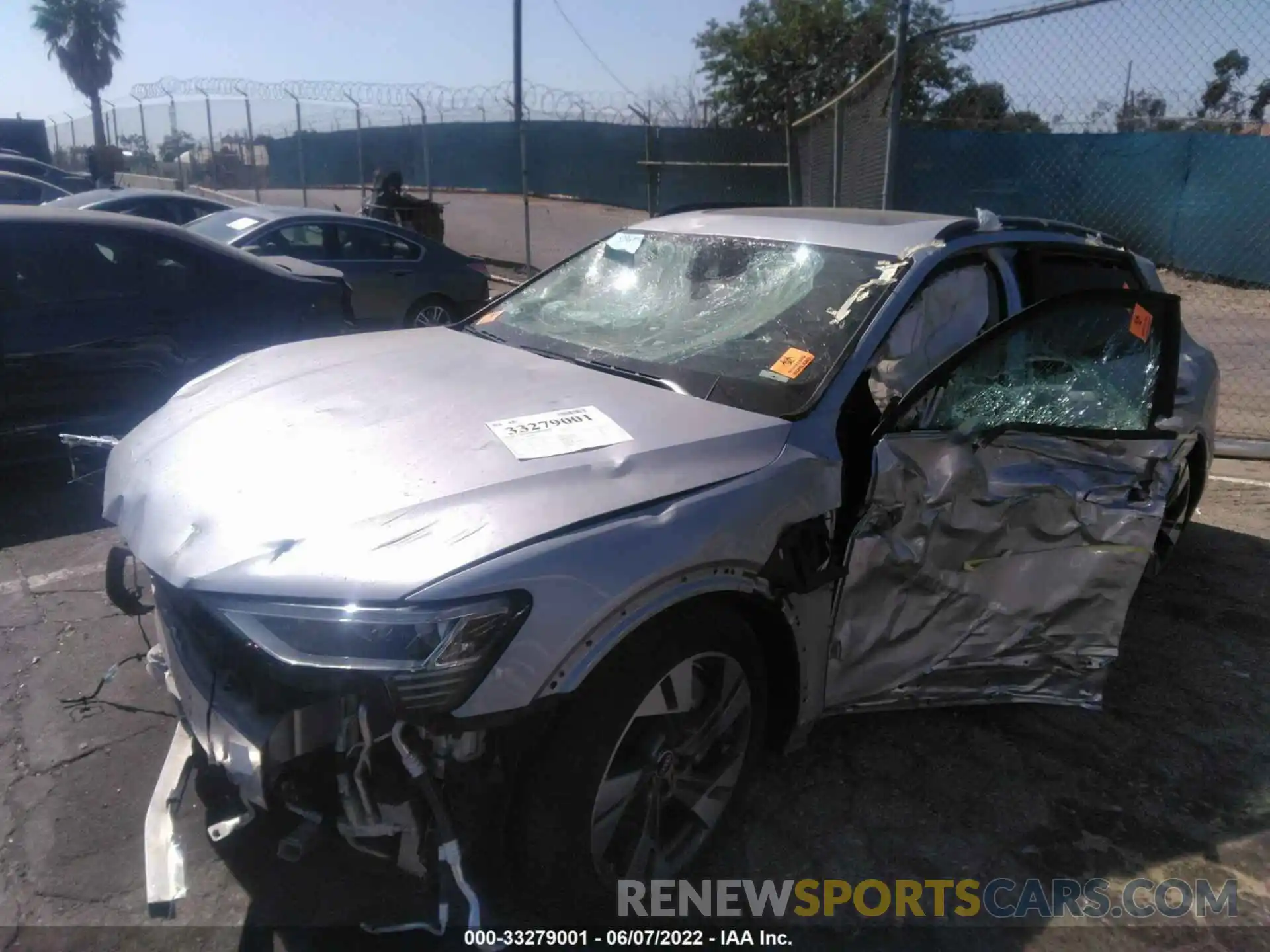 2 Photograph of a damaged car WA1VAAGEXKB021742 AUDI E-TRON 2019