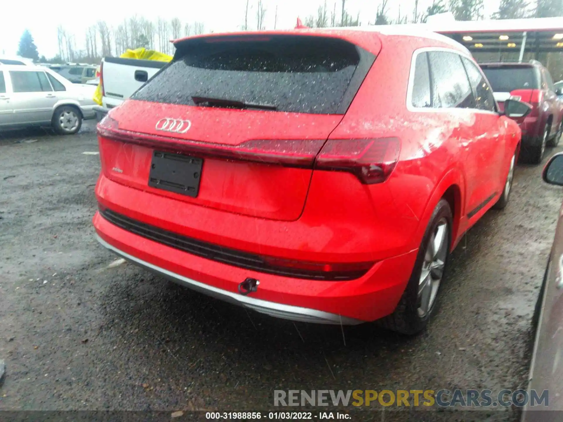 4 Photograph of a damaged car WA1VABGE0KB021772 AUDI E-TRON 2019