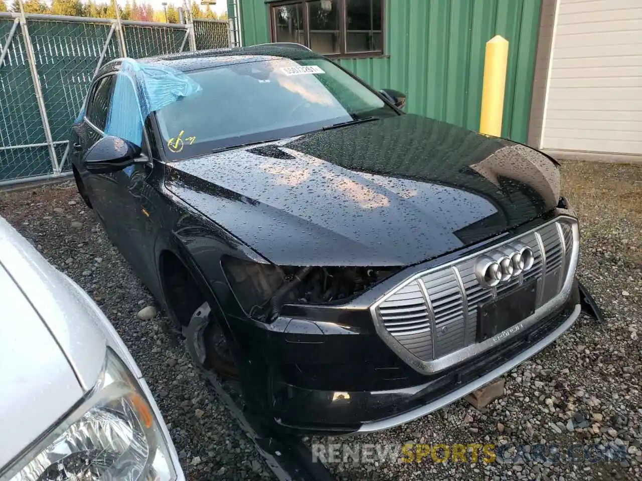 1 Photograph of a damaged car WA1VABGE0KB024820 AUDI E-TRON 2019