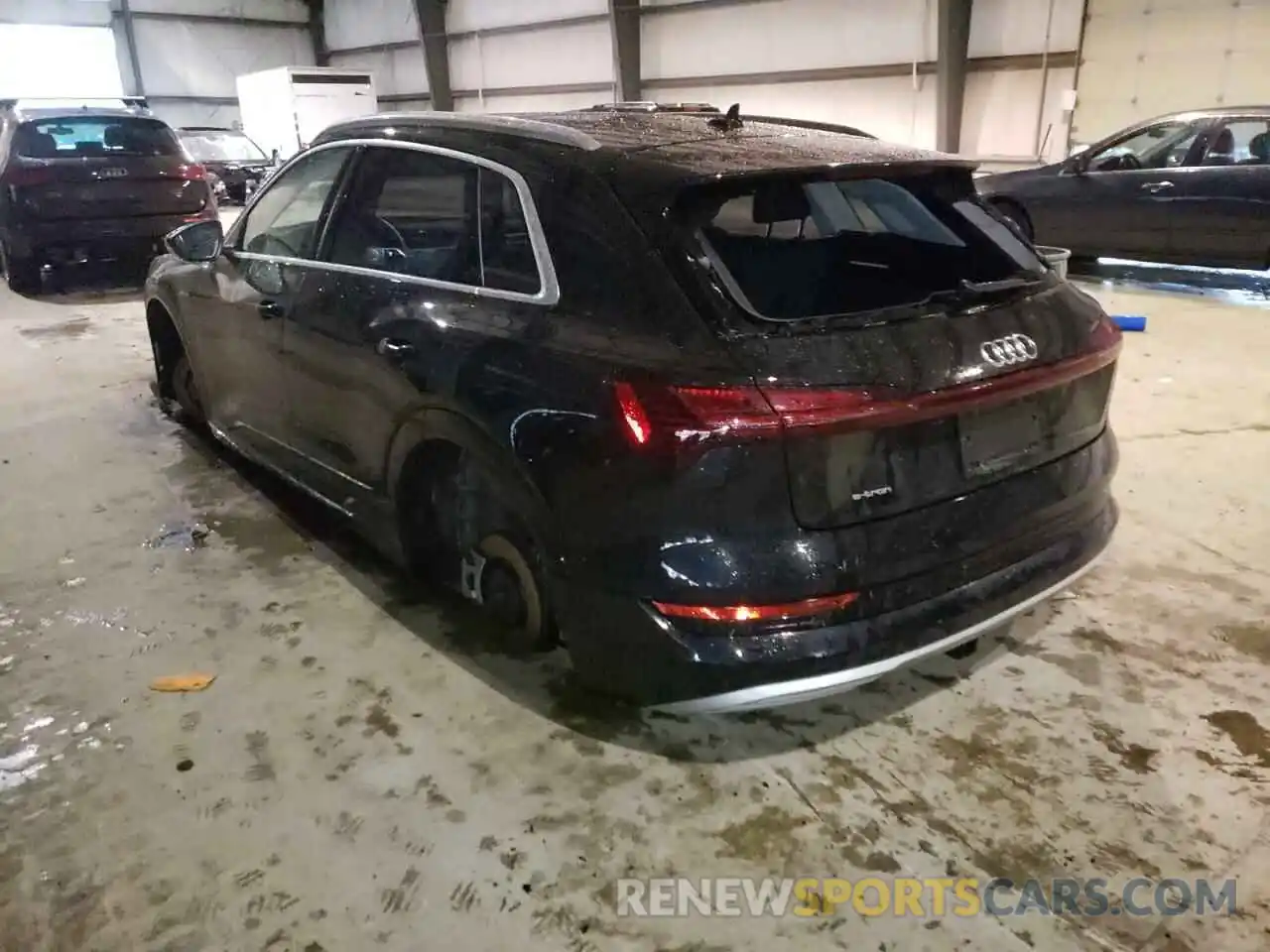 3 Photograph of a damaged car WA1VABGE0KB024820 AUDI E-TRON 2019