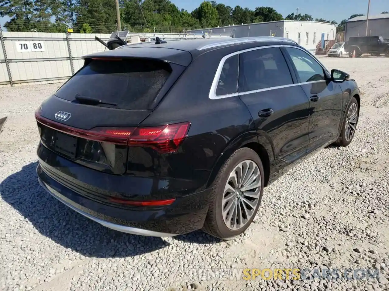 4 Photograph of a damaged car WA1VABGE1KB008755 AUDI E-TRON 2019