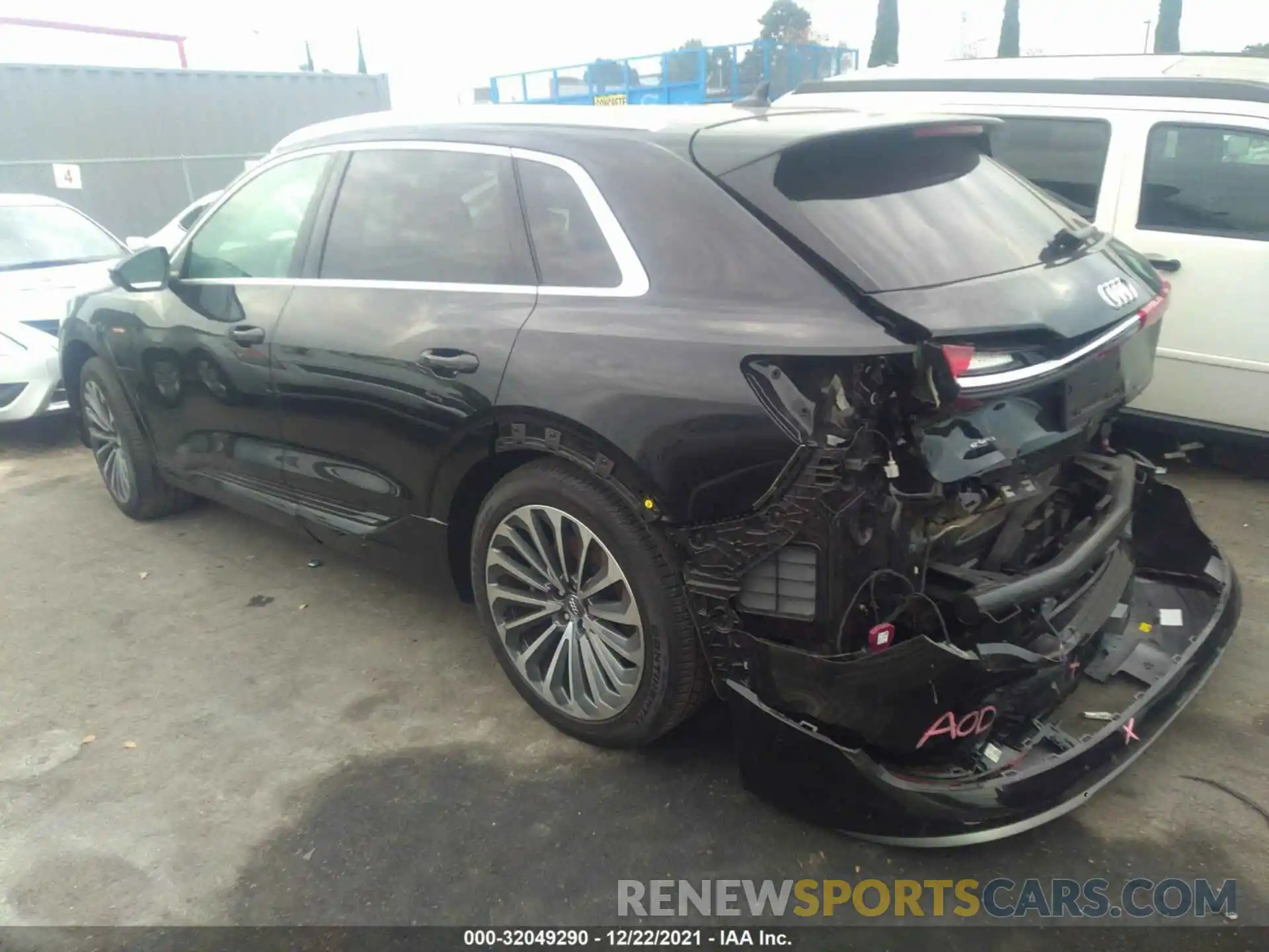 3 Photograph of a damaged car WA1VABGE1KB023546 AUDI E-TRON 2019