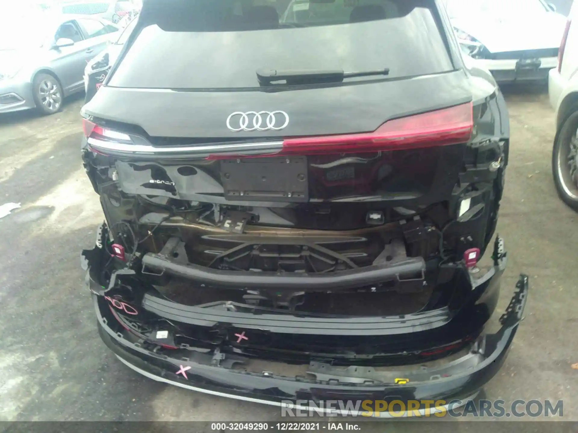 6 Photograph of a damaged car WA1VABGE1KB023546 AUDI E-TRON 2019