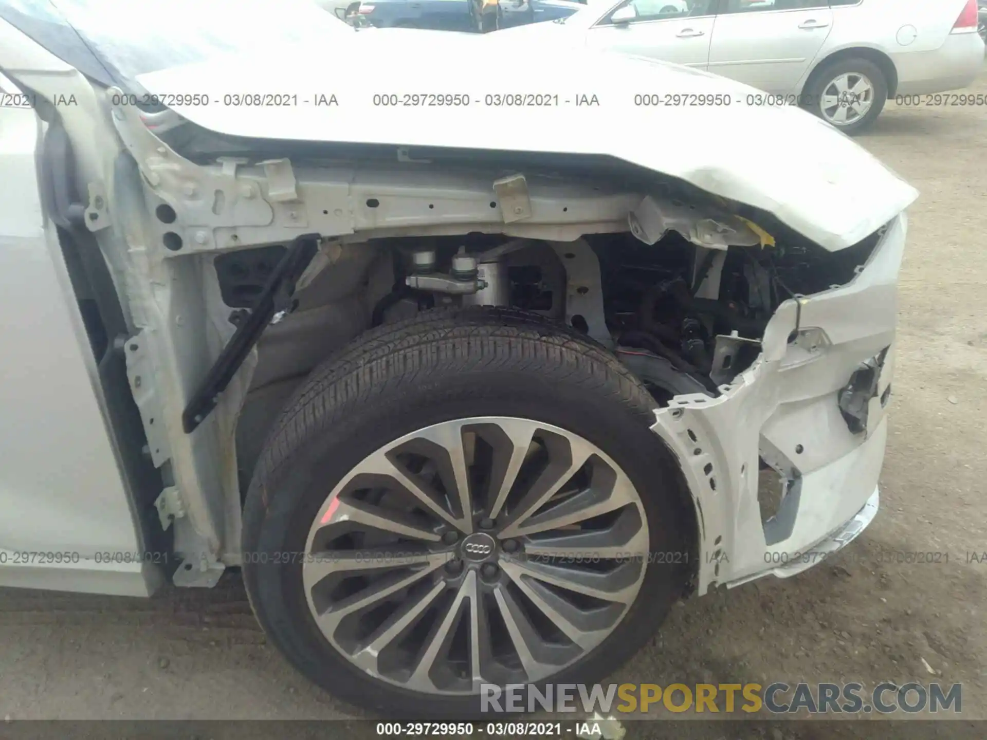 6 Photograph of a damaged car WA1VABGE3KB016906 AUDI E-TRON 2019