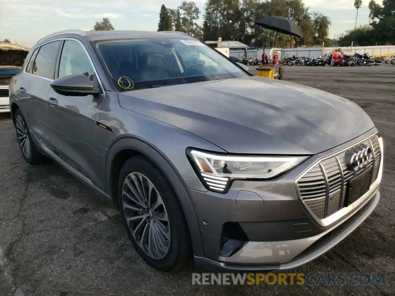 1 Photograph of a damaged car WA1VABGE4KB022620 AUDI E-TRON 2019