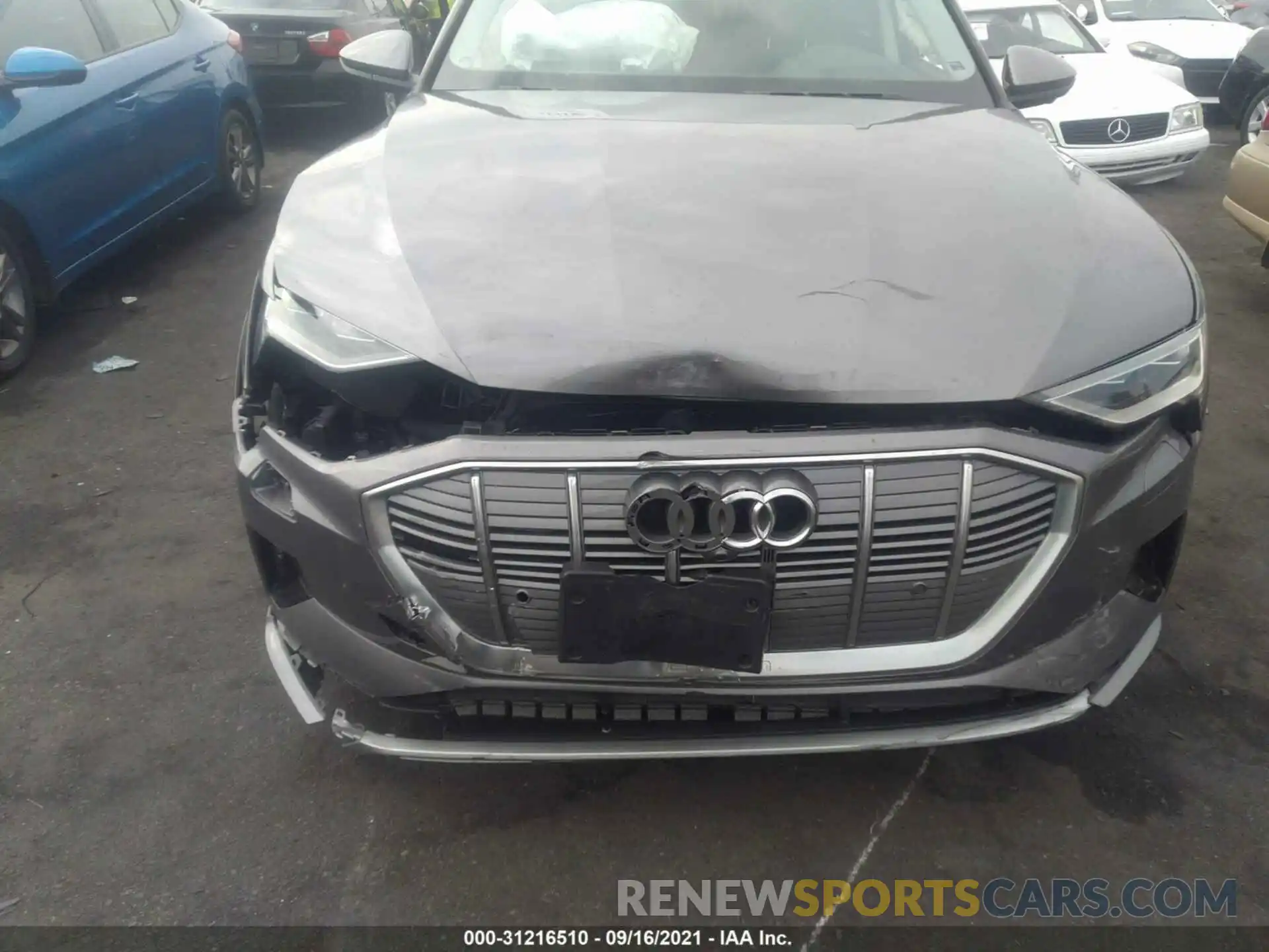 6 Photograph of a damaged car WA1VABGE5KB014865 AUDI E-TRON 2019