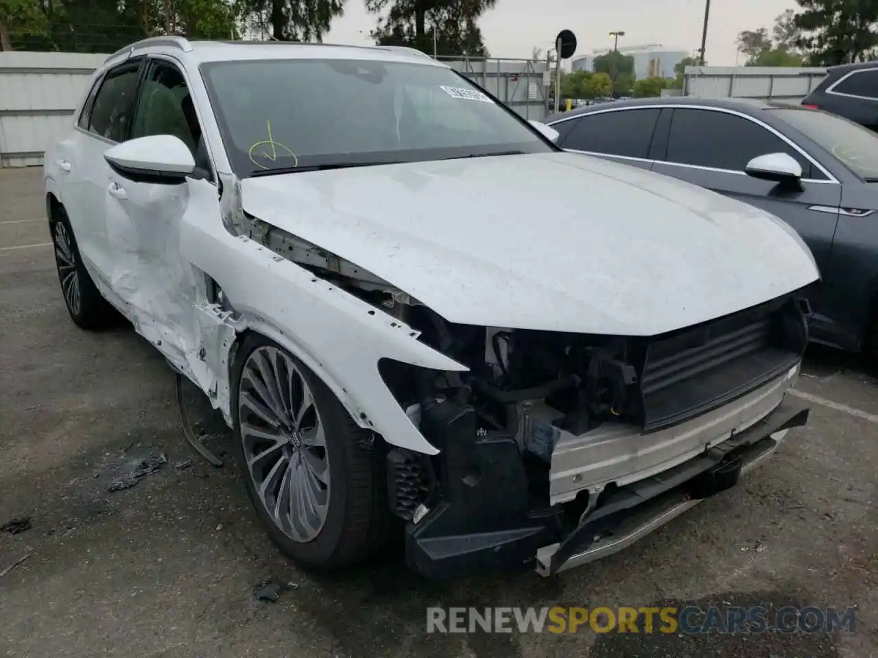 1 Photograph of a damaged car WA1VABGE5KB018513 AUDI E-TRON 2019