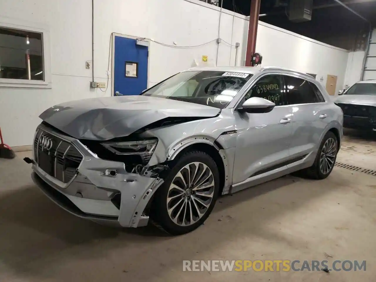 2 Photograph of a damaged car WA1VABGE5KB021122 AUDI E-TRON 2019