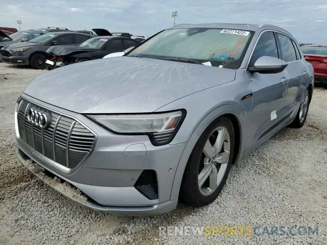 2 Photograph of a damaged car WA1VABGE7KB013572 AUDI E-TRON 2019