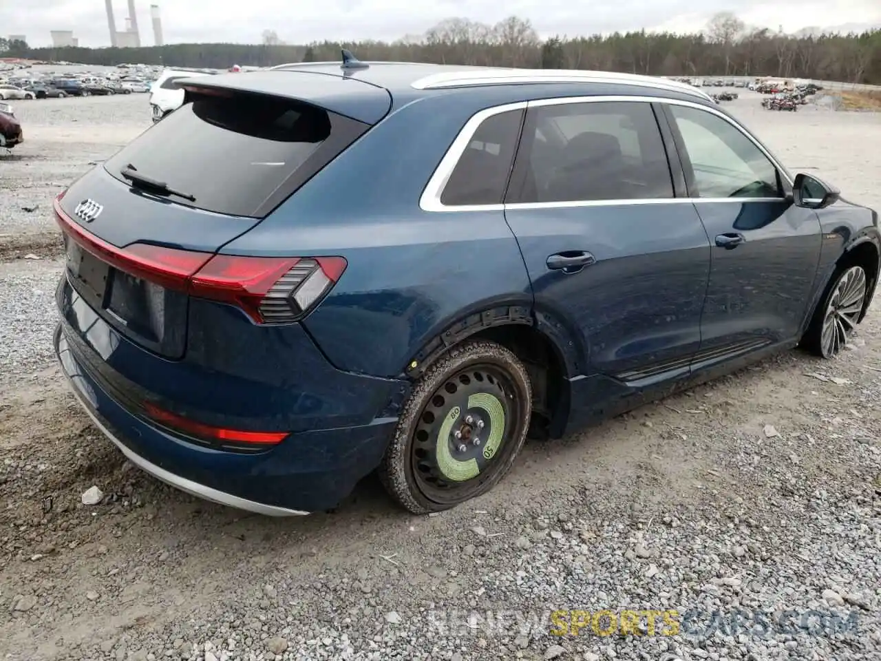 9 Photograph of a damaged car WA1VABGE8KB013239 AUDI E-TRON 2019