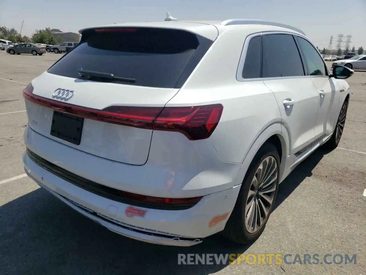 4 Photograph of a damaged car WA1VABGE8KB022944 AUDI E-TRON 2019