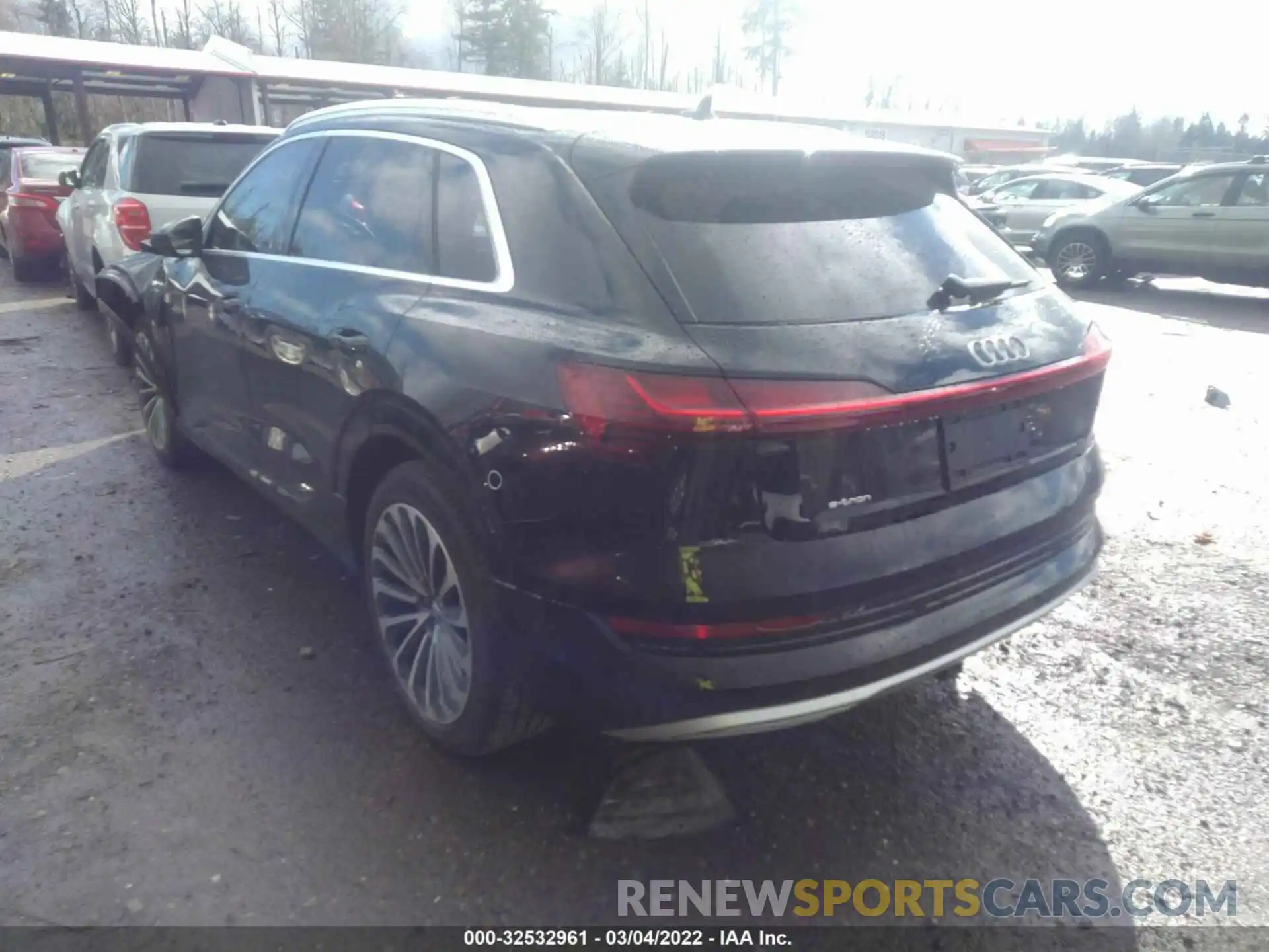 3 Photograph of a damaged car WA1VABGE8KB023222 AUDI E-TRON 2019