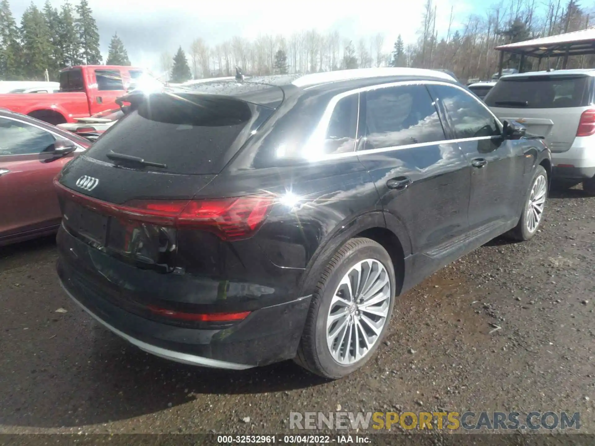 4 Photograph of a damaged car WA1VABGE8KB023222 AUDI E-TRON 2019