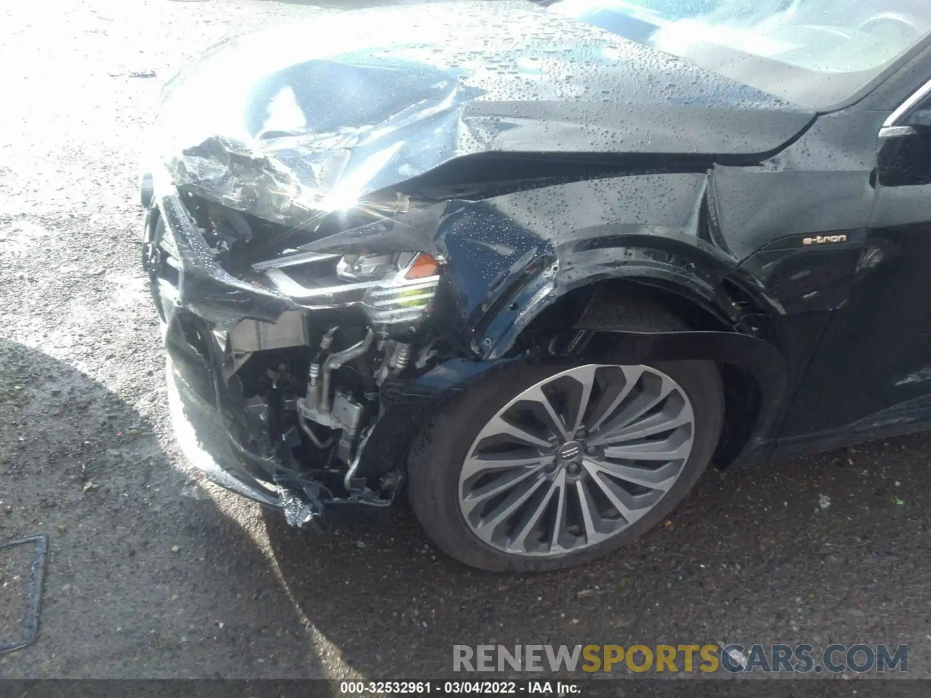 6 Photograph of a damaged car WA1VABGE8KB023222 AUDI E-TRON 2019