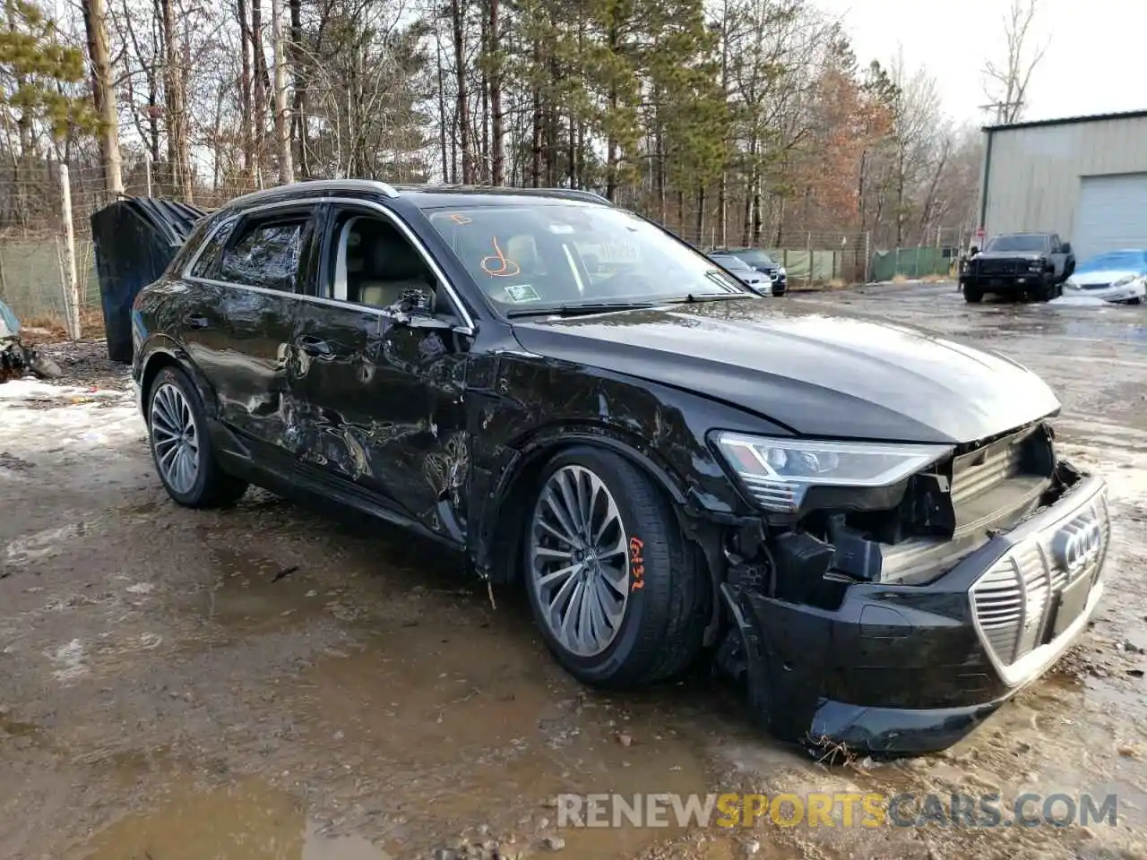 9 Photograph of a damaged car WA1VABGEXKB020595 AUDI E-TRON 2019