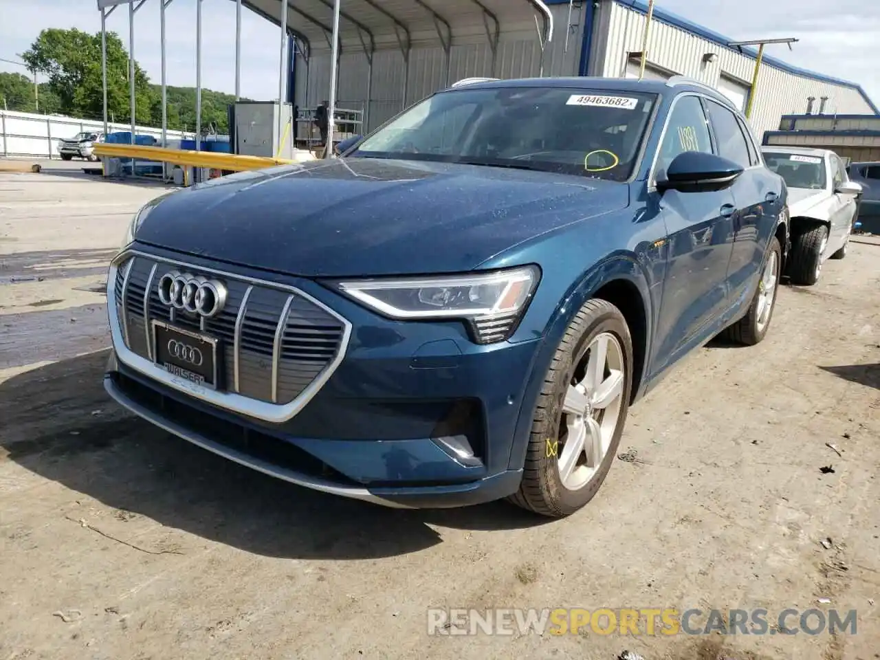 2 Photograph of a damaged car WA1VABGEXKB021553 AUDI E-TRON 2019