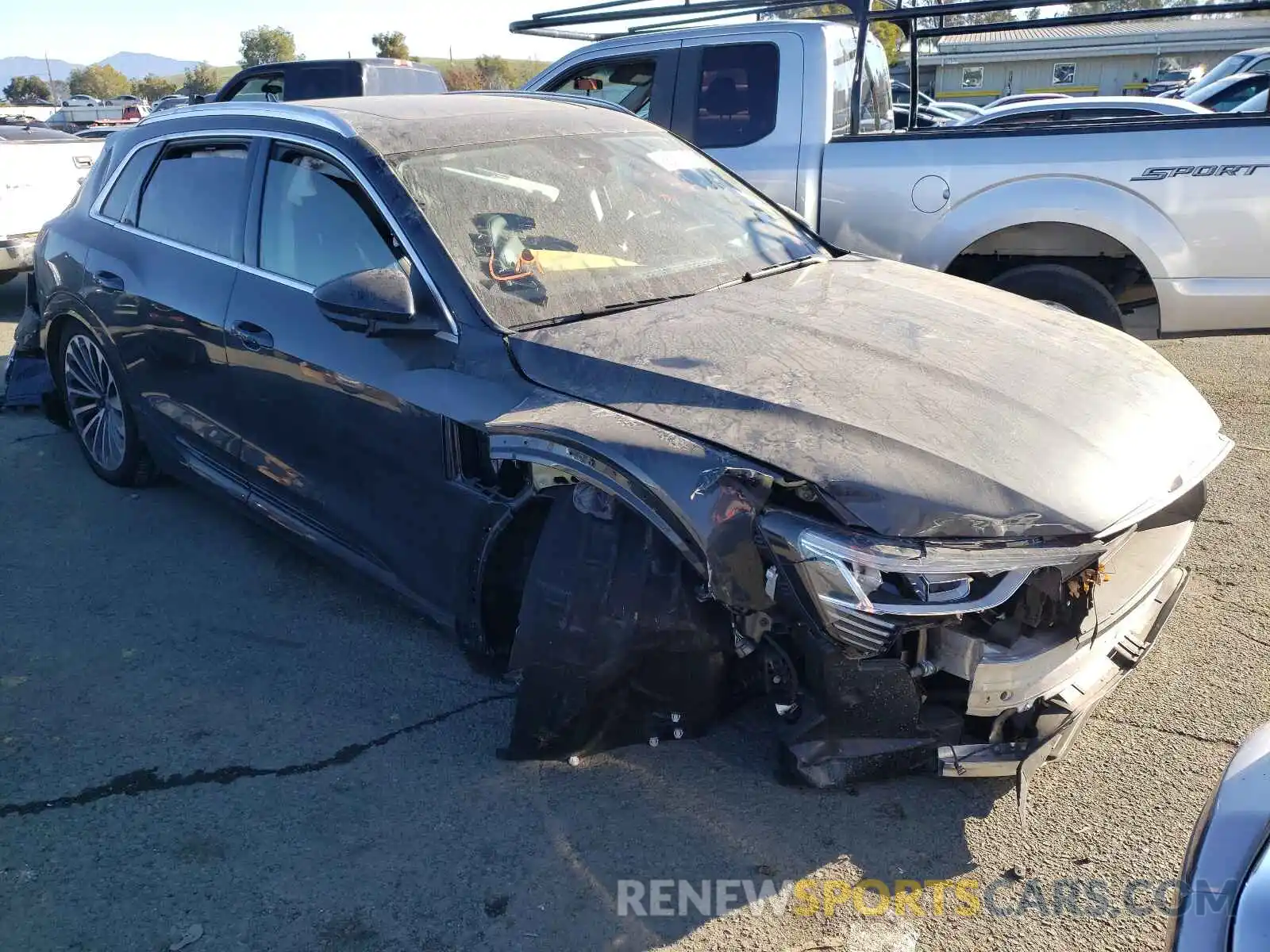 1 Photograph of a damaged car WA1VABGEXKB024744 AUDI E-TRON 2019