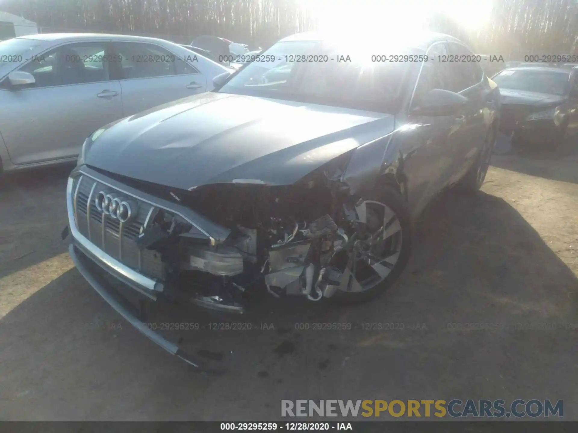 6 Photograph of a damaged car WA12ABGE3LB032740 AUDI E-TRON 2020