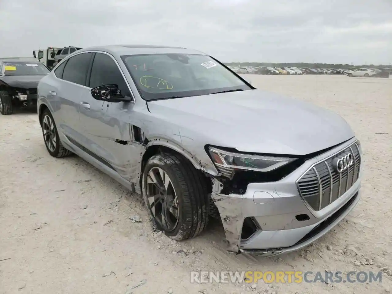 1 Photograph of a damaged car WA12ABGE6LB034725 AUDI E-TRON 2020