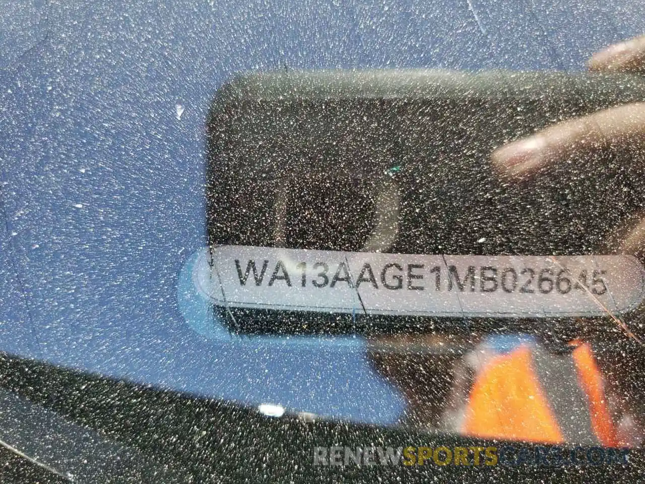 10 Фотография поврежденного автомобиля WA13AAGE1MB026645 AUDI E-TRON 2021