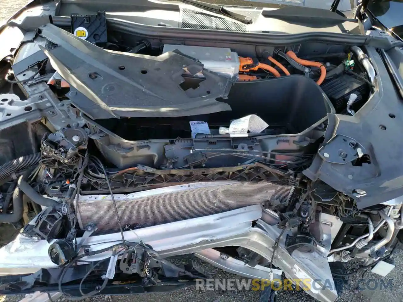 7 Photograph of a damaged car WA13AAGE1MB026645 AUDI E-TRON 2021