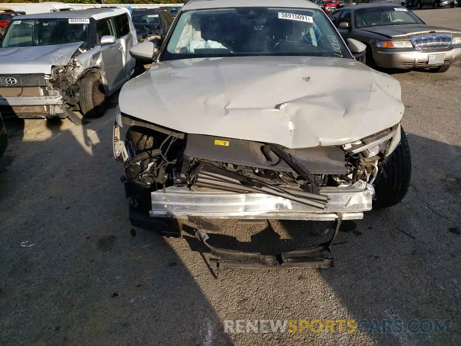 9 Photograph of a damaged car WA1AAAGE0MB007205 AUDI E-TRON 2021