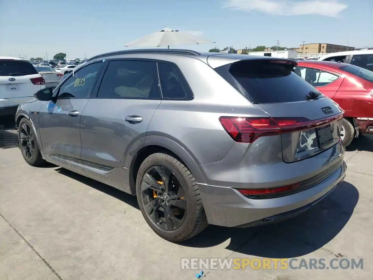 3 Photograph of a damaged car WA1AAAGE1MB012459 AUDI E-TRON 2021