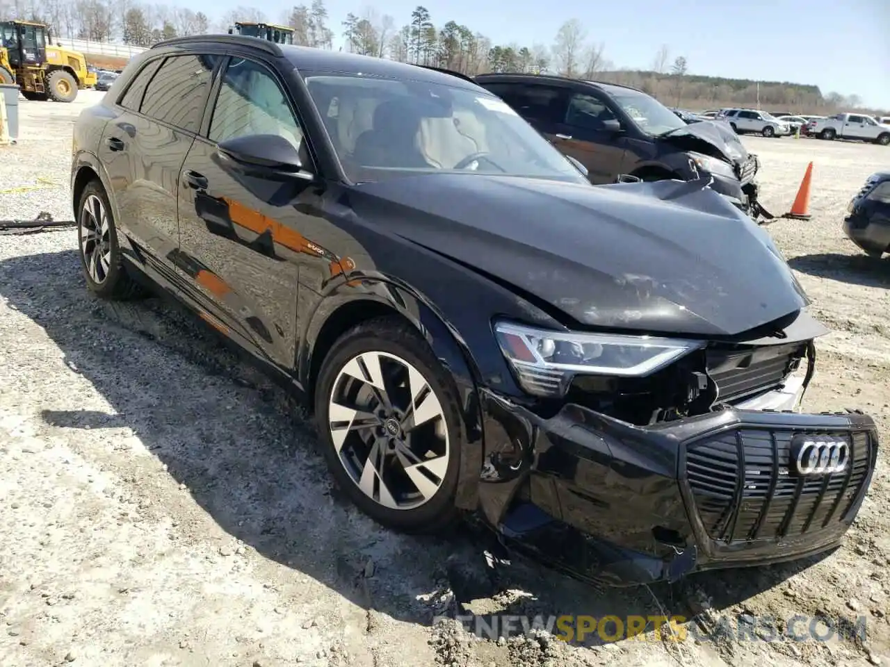 1 Photograph of a damaged car WA1AAAGE3MB015234 AUDI E-TRON 2021