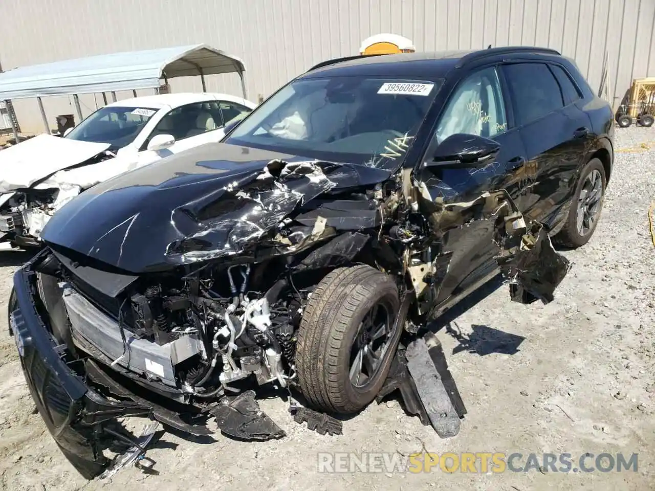 2 Photograph of a damaged car WA1AAAGE3MB015234 AUDI E-TRON 2021