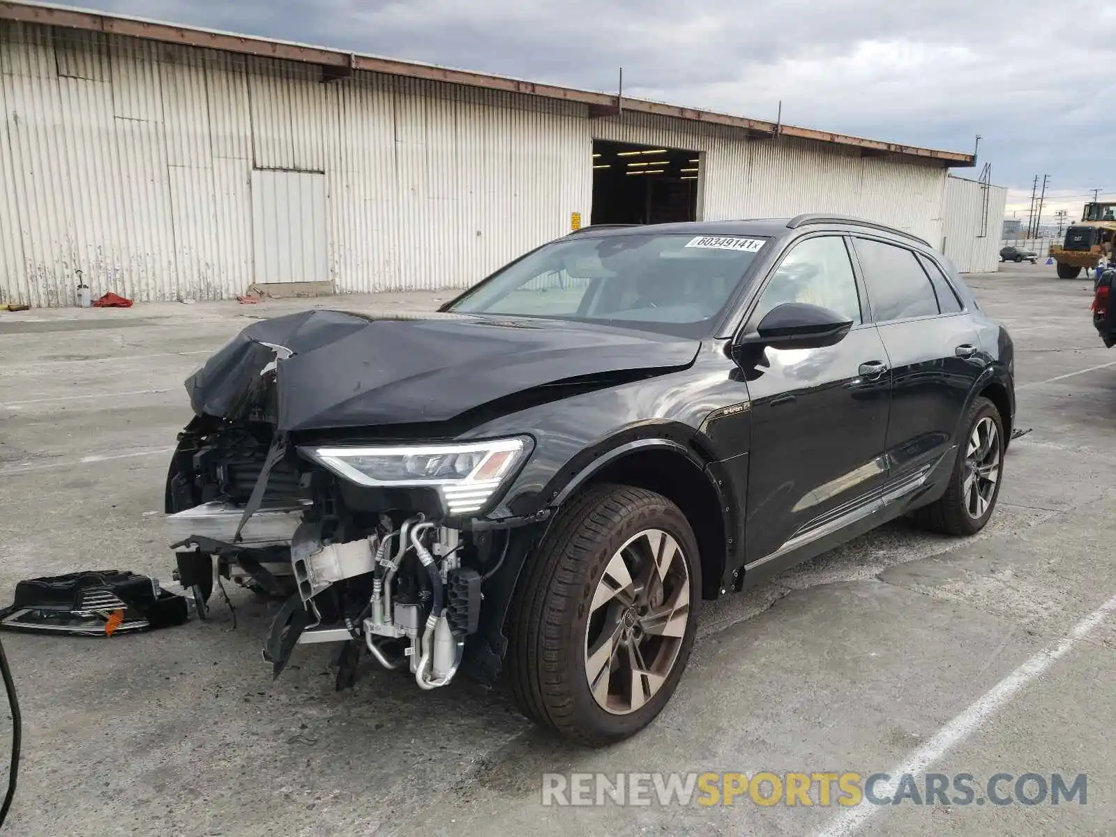 2 Photograph of a damaged car WA1AAAGE3MB024449 AUDI E-TRON 2021