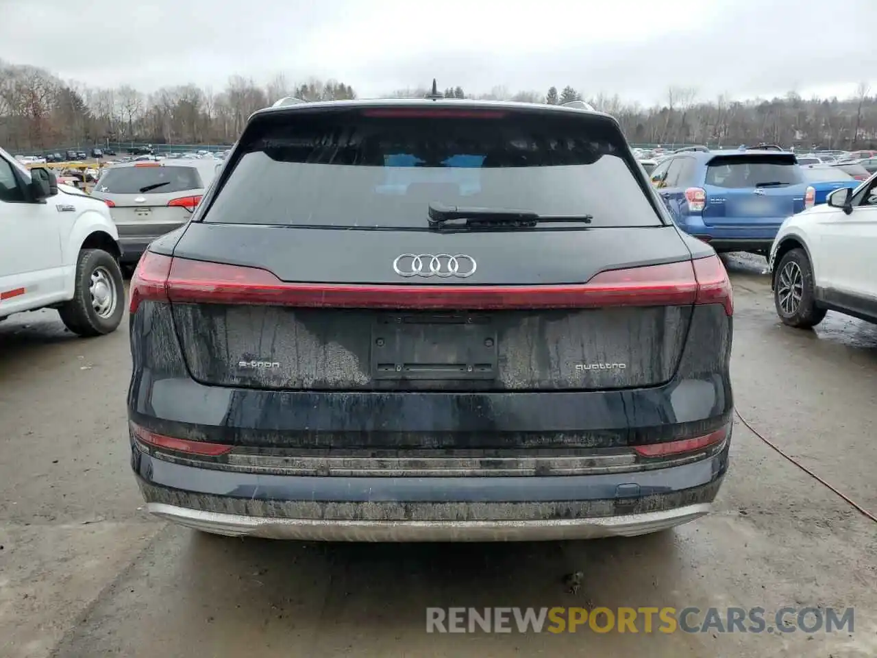 6 Photograph of a damaged car WA1AAAGE5MB008110 AUDI E-TRON 2021