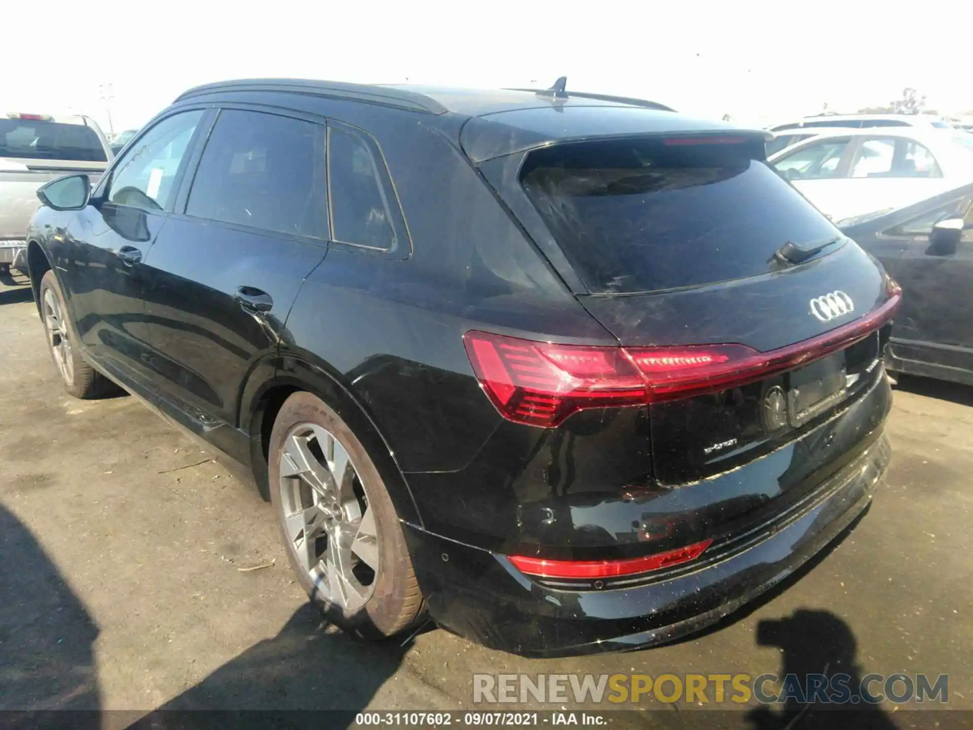 3 Photograph of a damaged car WA1AAAGE5MB018460 AUDI E-TRON 2021