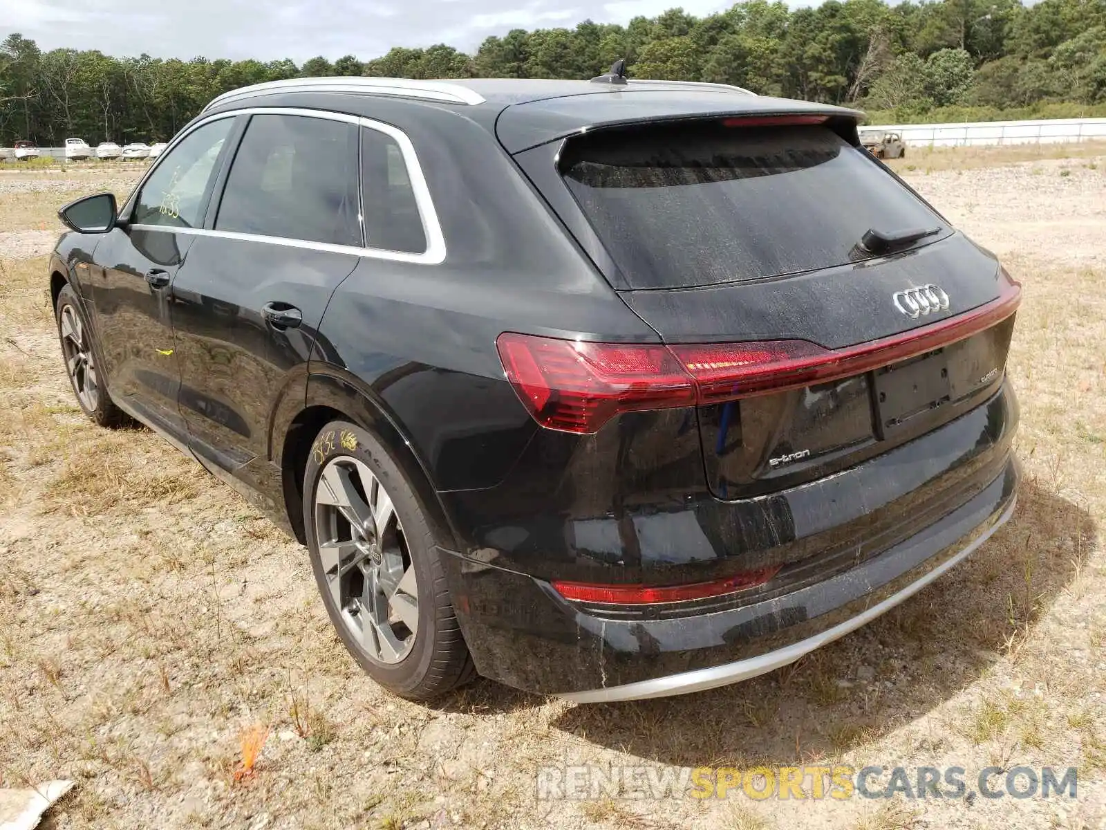 3 Photograph of a damaged car WA1AAAGE9MB013617 AUDI E-TRON 2021