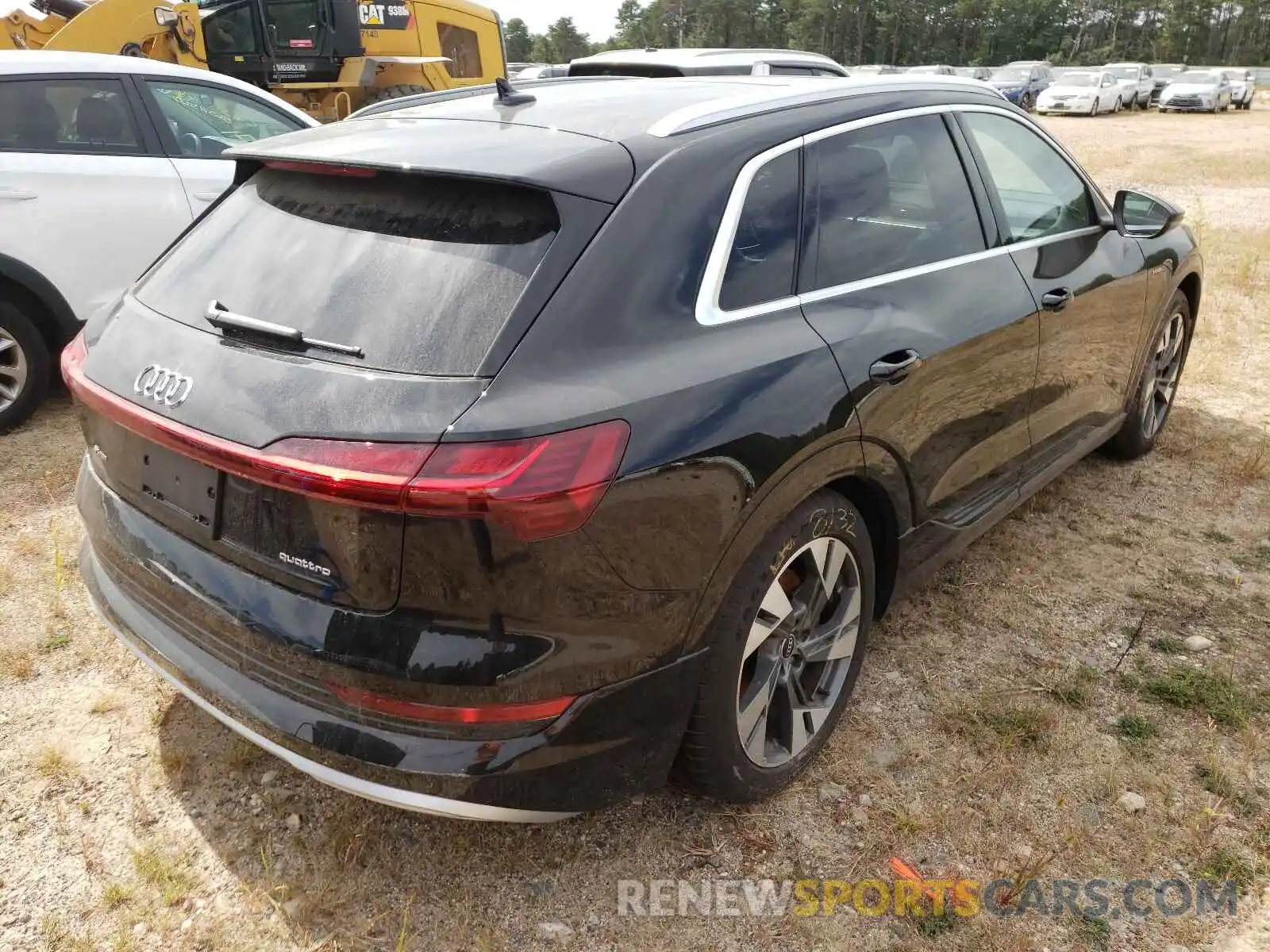 4 Photograph of a damaged car WA1AAAGE9MB013617 AUDI E-TRON 2021