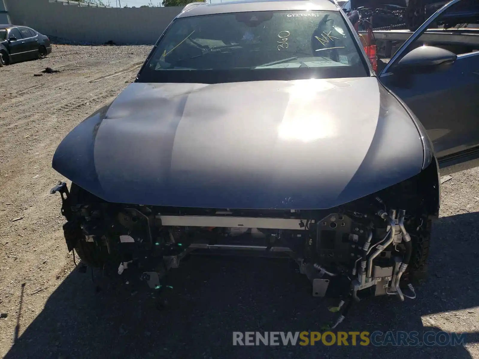 7 Photograph of a damaged car WA1AAAGE9MB014833 AUDI E-TRON 2021