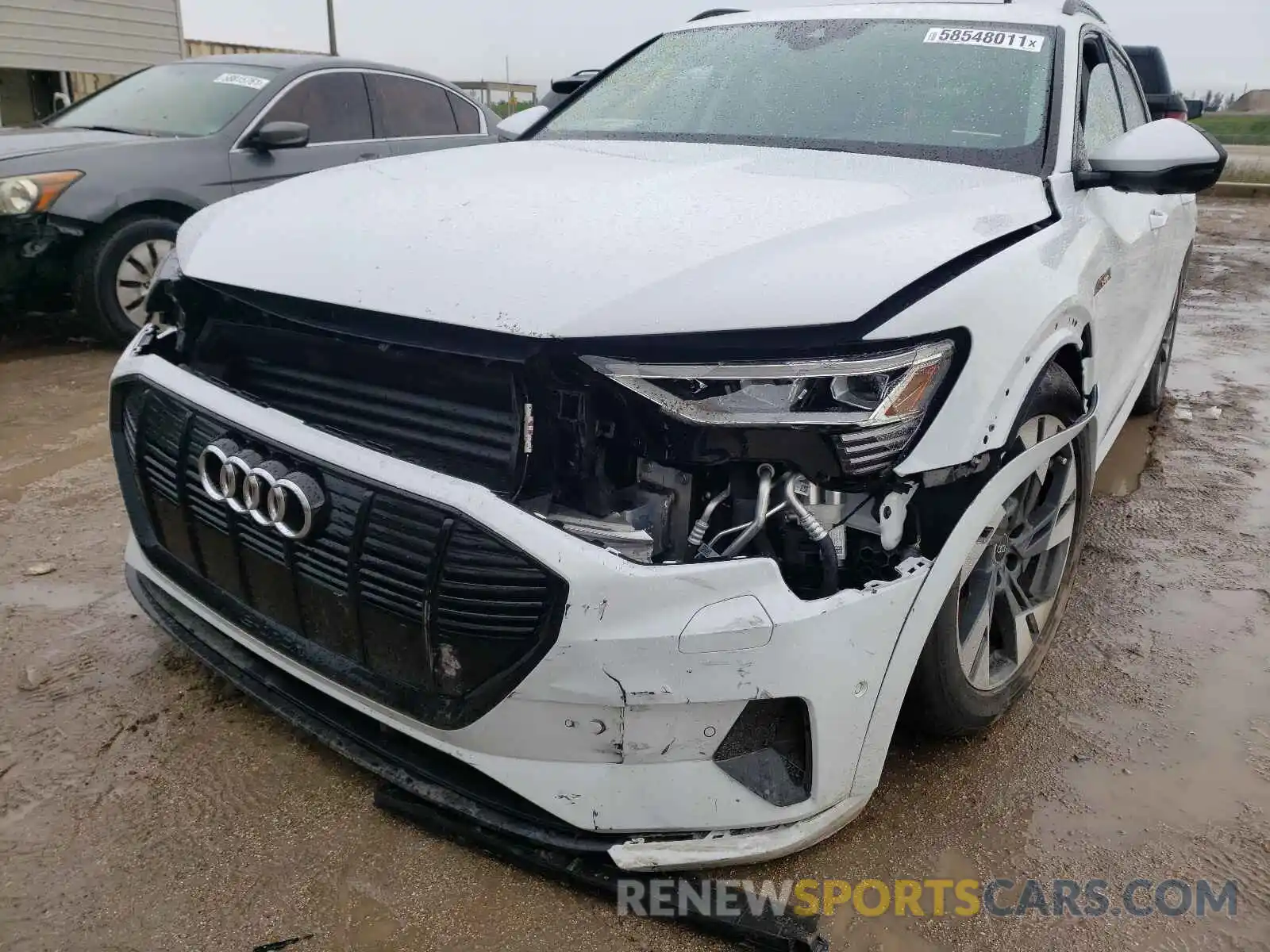 9 Photograph of a damaged car WA1AAAGE9MB016078 AUDI E-TRON 2021