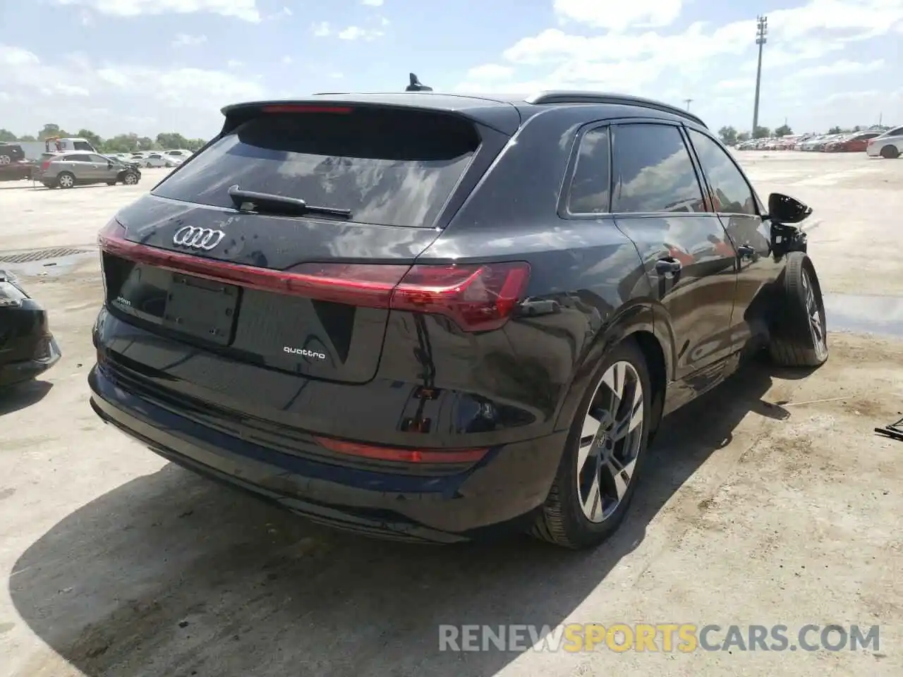 4 Photograph of a damaged car WA1AAAGE9MB031700 AUDI E-TRON 2021