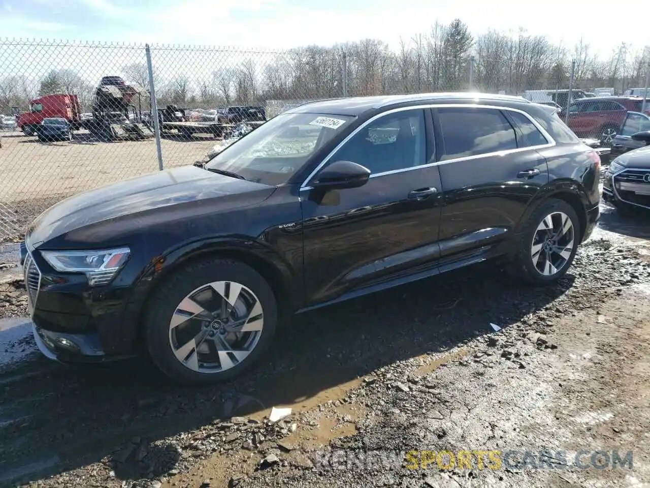 1 Photograph of a damaged car WA1LAAGE0MB015720 AUDI E-TRON 2021