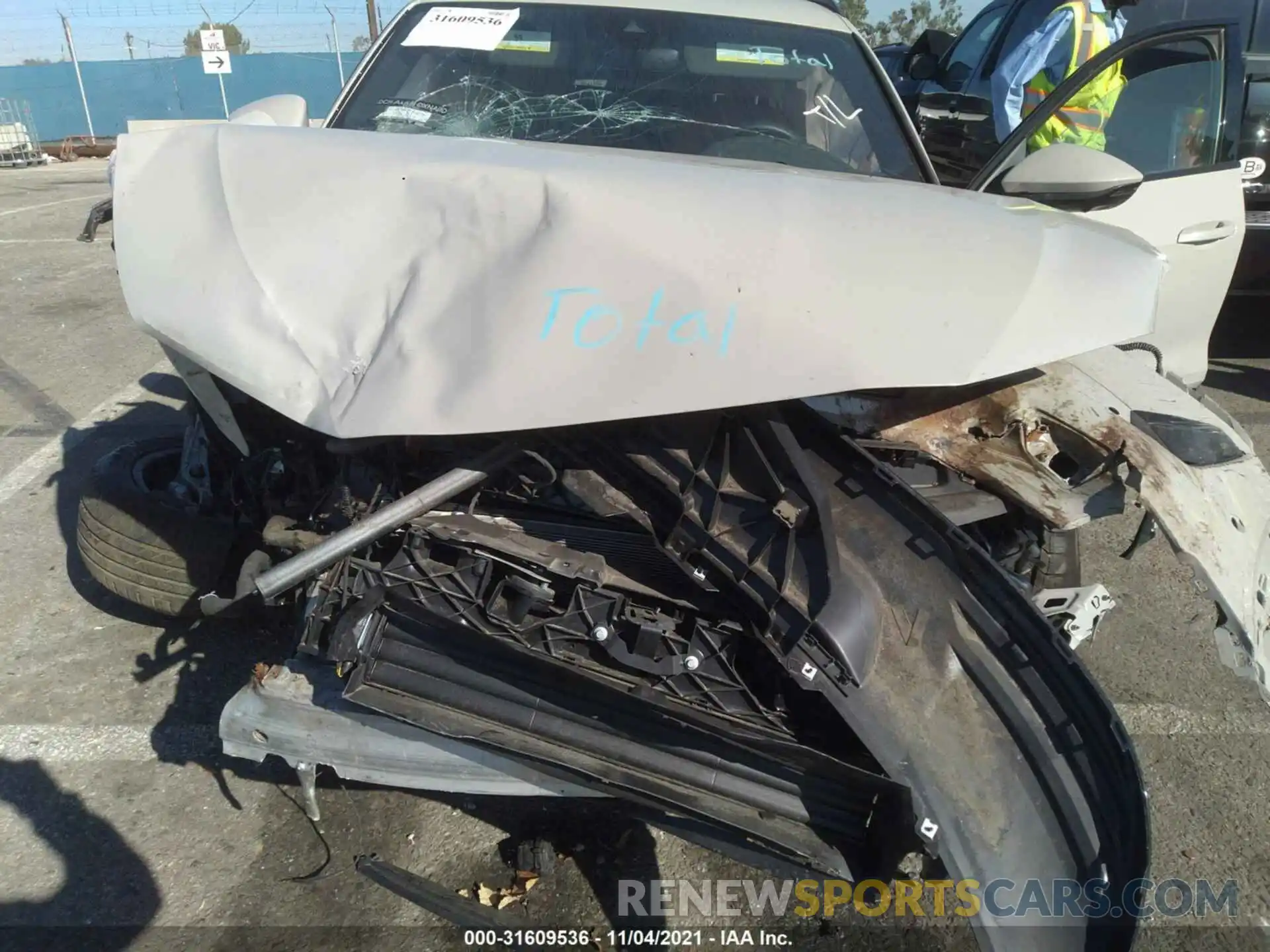 10 Photograph of a damaged car WA1LAAGE0MB020979 AUDI E-TRON 2021